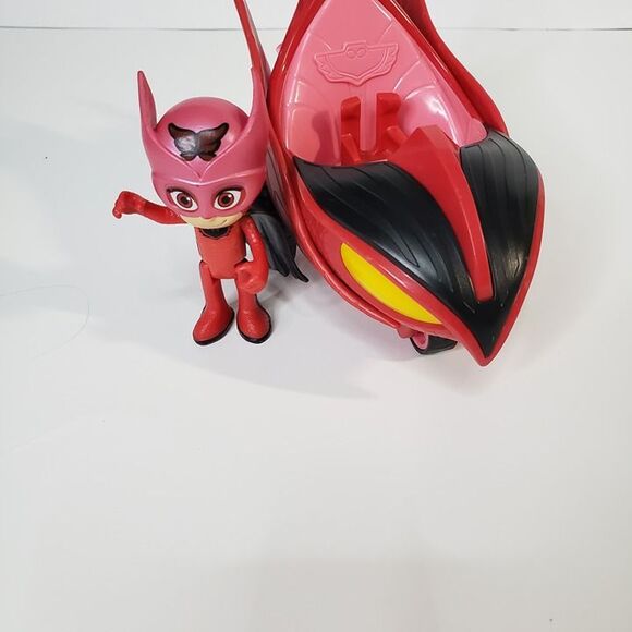 PJ Masks Hero Blast Owlette with Vehicle Owl Glider Action Figure Set - Picture 8 of 8